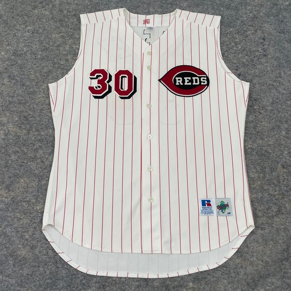 Russell Athletic Other - VTG Russell Athletic Ken Griffey Jr Cincinnati Reds Jersey Vest #30 Men's 48